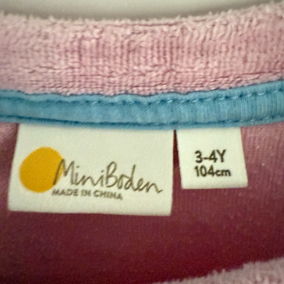 Mini Boden Pink Dress with Bunny Design - Picture 8 of 10